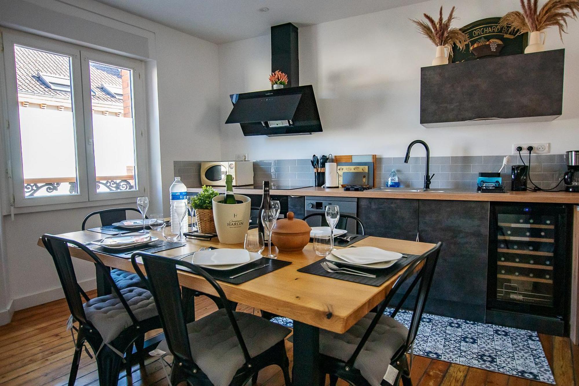 Apartmán Le Charme Des Berceaux Épernay Exteriér fotografie